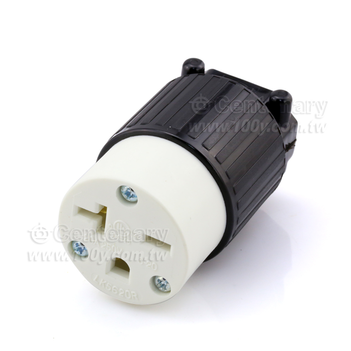 6-20R Straight Blade Cord Connector - 108905 Product Image