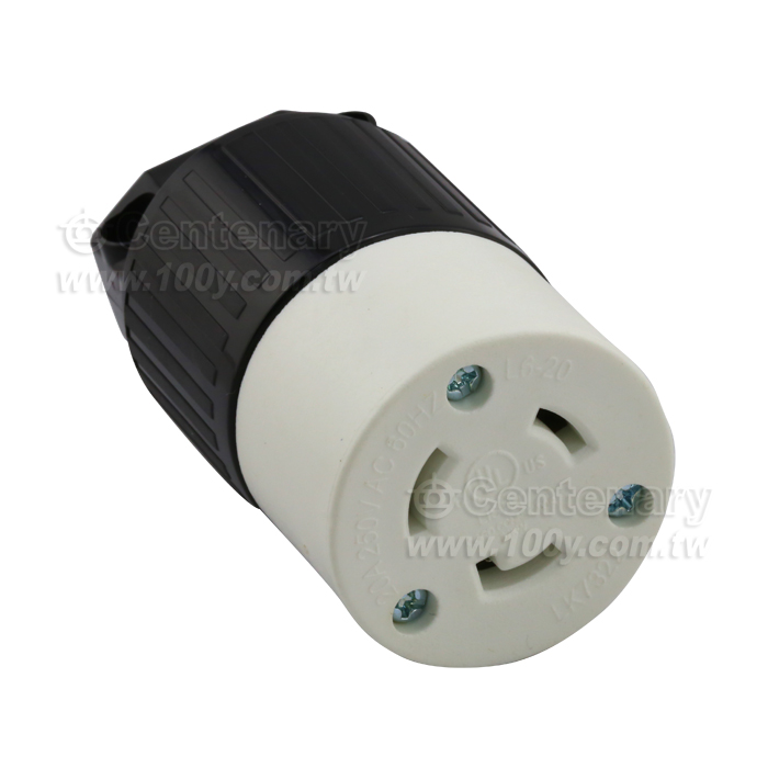 L6-20C Locking Cord Connector - 108858 Product Image
