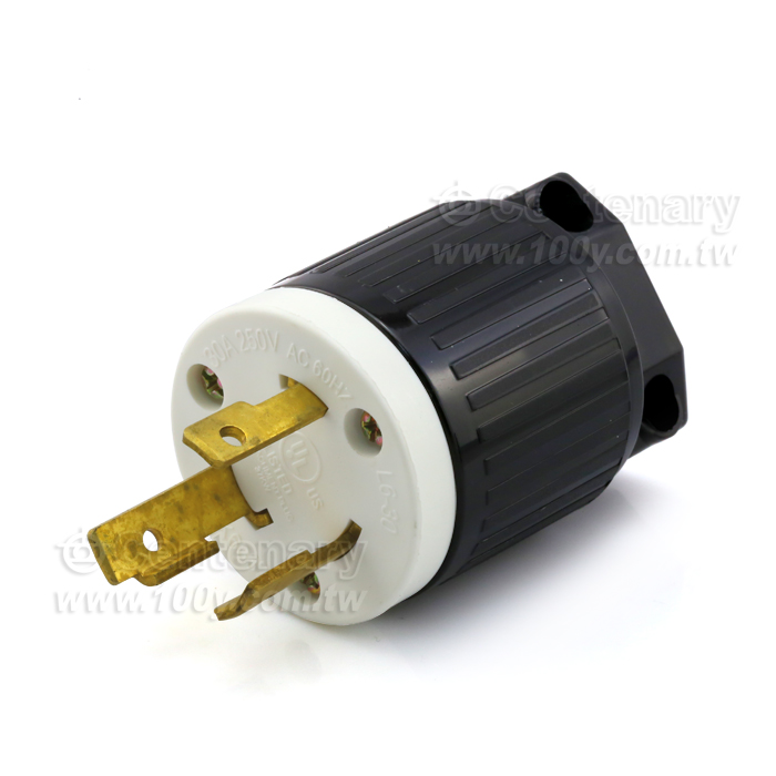 L6-30P 引掛式插頭 P30A / 250V - 108890 產品圖片