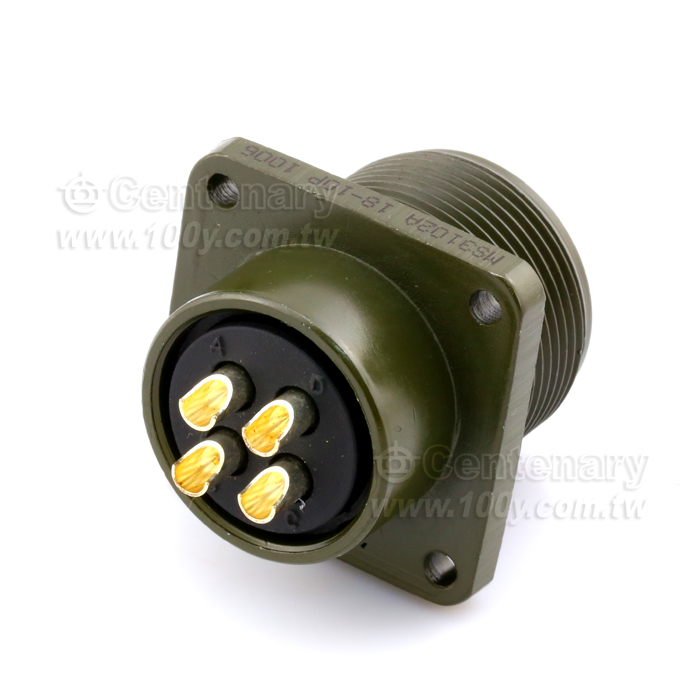 4P公端械外插座 35A 500Vac - 40425 產品圖片