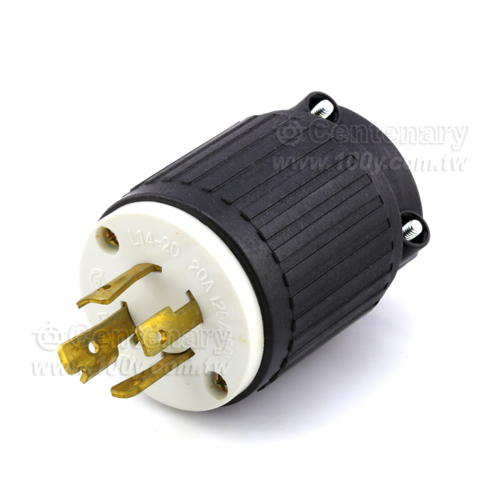 NEMA L14-20P Locking Plug - 108612 Product Image