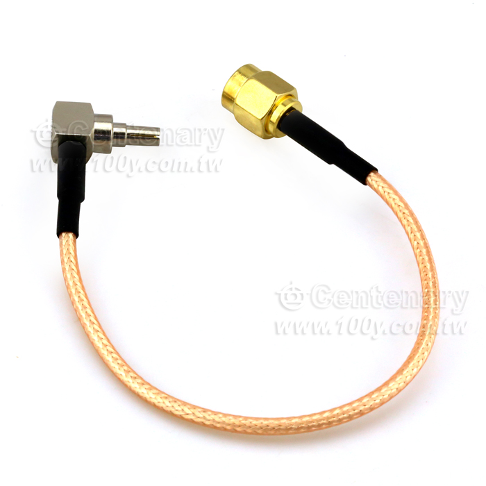 TEST LEAD-SMA(M) To CRC9 FOR RG316 CABLE - 109582 Product Image