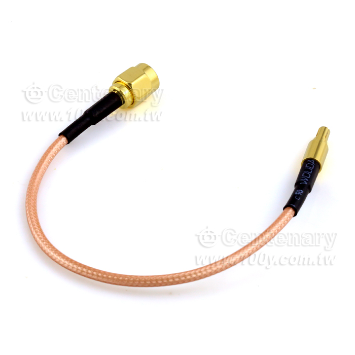 TEST LEAD-SMA(M) To CRC9 FOR RG316 CABLE - 109587 Product Image