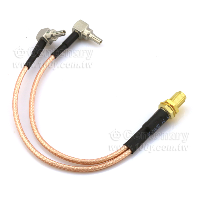 TEST LEAD-SMA(F) To CRC9 FOR RG316 CABLE - 109585 Product Image