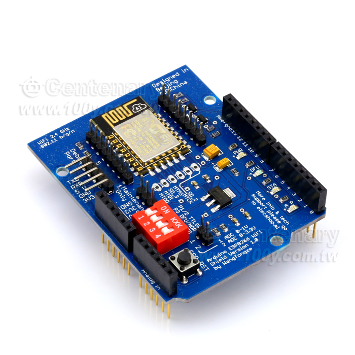 串口WIFI擴展版shiled ESP-12E - 109780 產品圖片