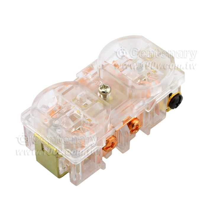 插座 20A/125V 透明色 - 109922 產品圖片
