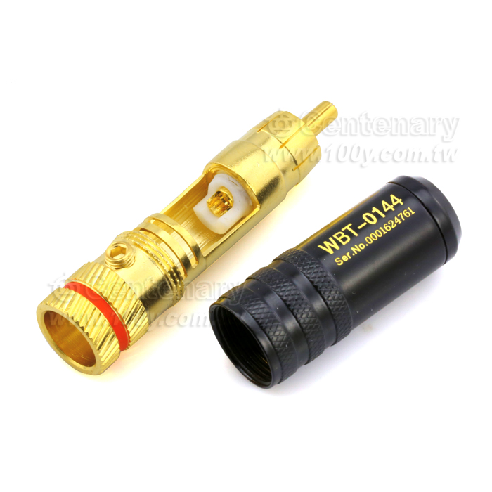 Gold-Plated Copper RCA Plug - 109931 Product Image
