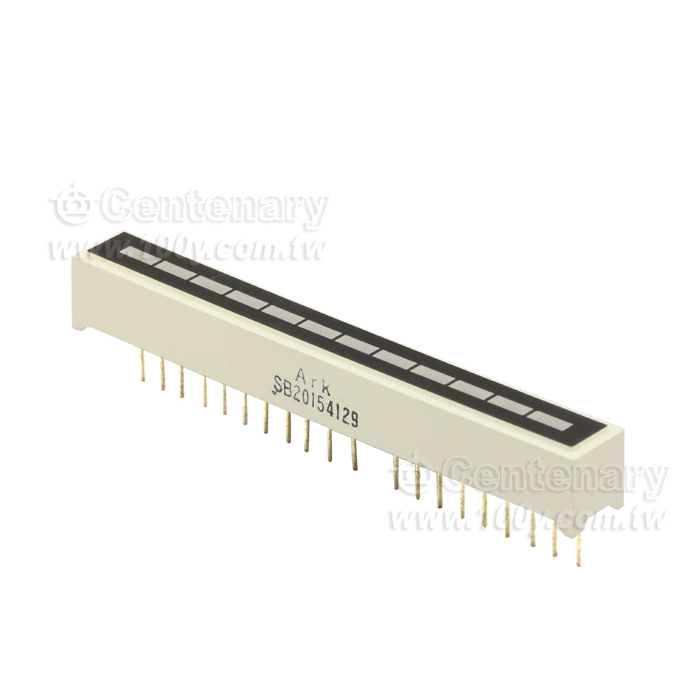 12 Light Bar LED 黃綠色(共陽) - 110089 產品圖片