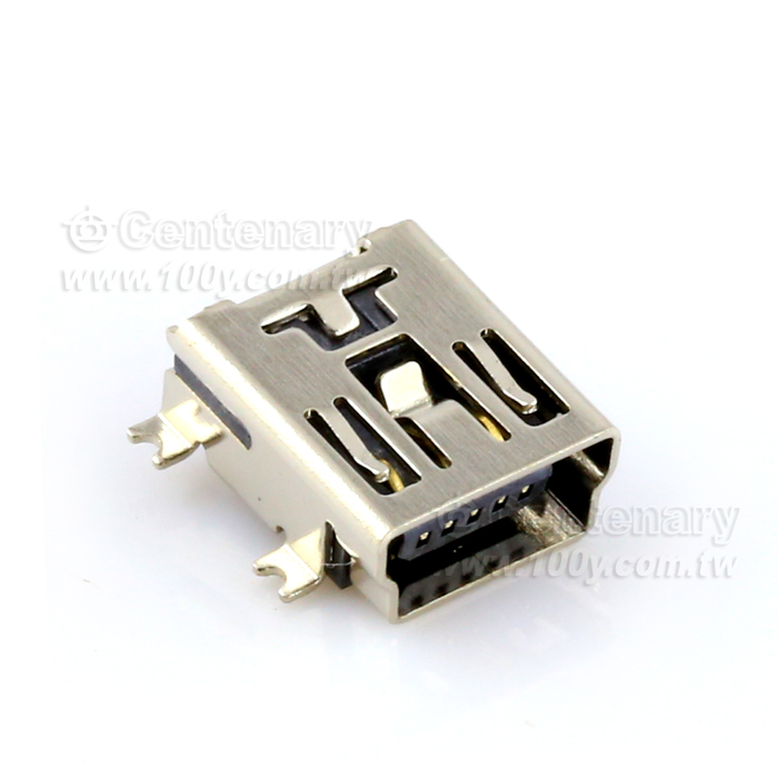 Mini USB 5P Socket - 110158 Product Image