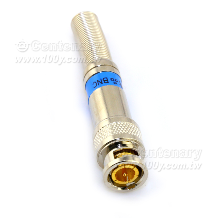 BNC Connector (Pure Copper Core 75-5 Monitoring Connector/Welding Type) - 107373 Product Image