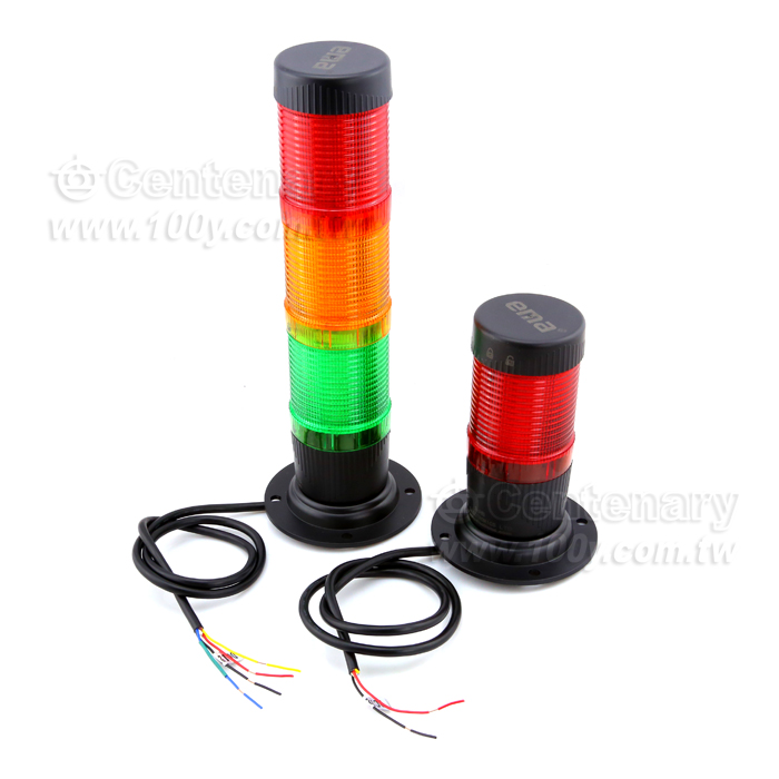 φ50 LED  3層警示燈-長亮型24V/紅黃綠 - 110189 產品圖片