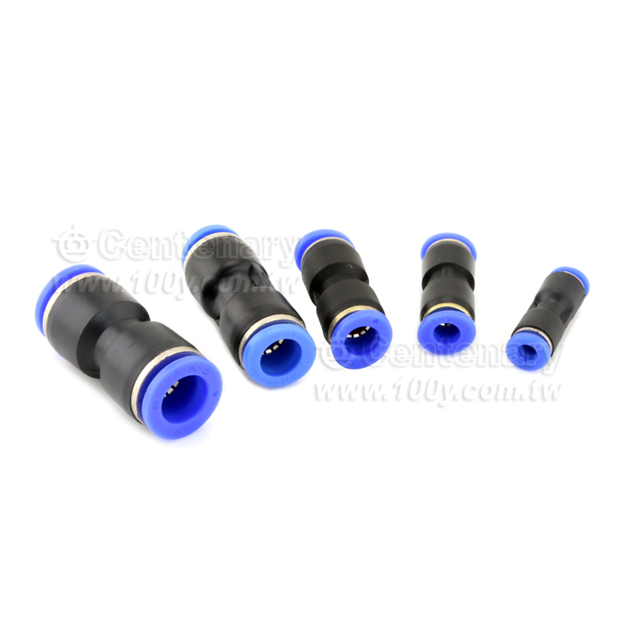 氣動快速兩通接頭 接管口徑16mm - 65611 產品圖片