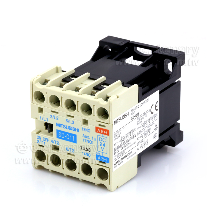 電磁接觸器 1NO(1NC) 20A DC24V (1A) - 101955 產品圖片