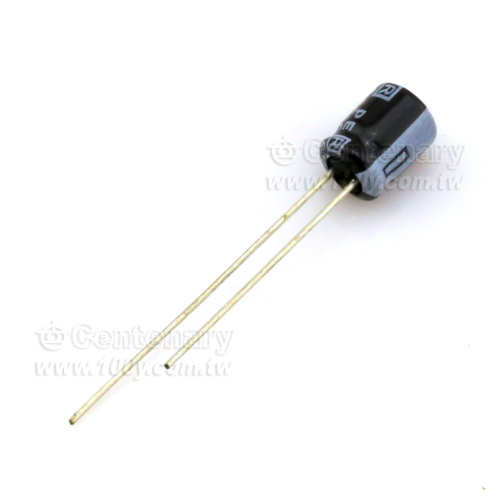 Rubycon_100uF/6.3V Miniature Aluminum Electrolytic Capacitor - 110376 Product Image