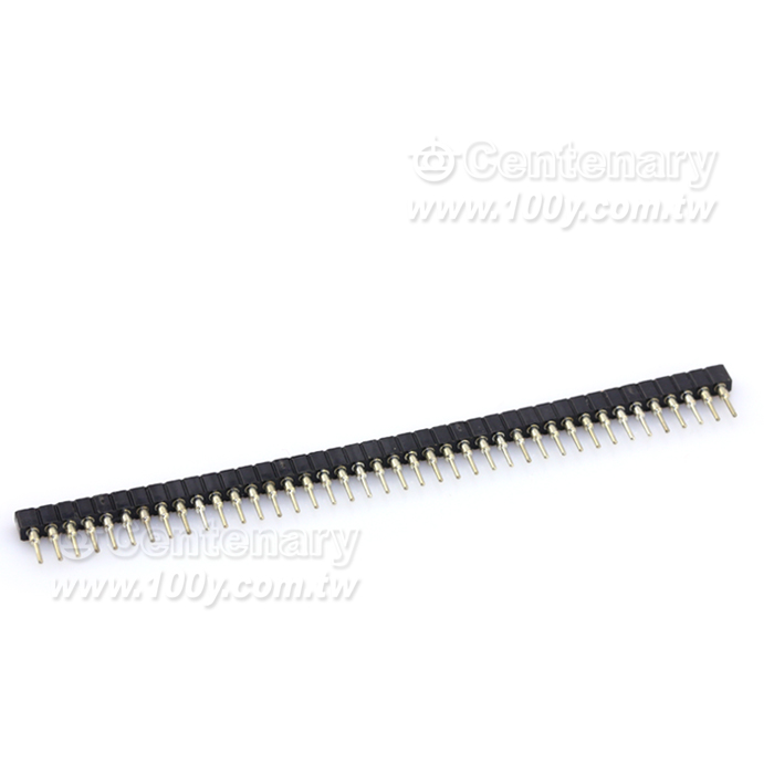 2.0mm圓短針母單排座 40 Pin - 110116 產品圖片