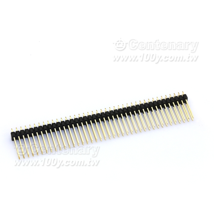 2.54mm Male Headers (Gold) - 110134 Product Image