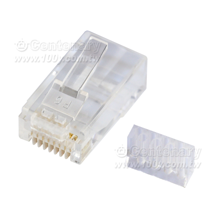 Cat.6 RJ45 8P8C 三叉PLUG - 103611 產品圖片