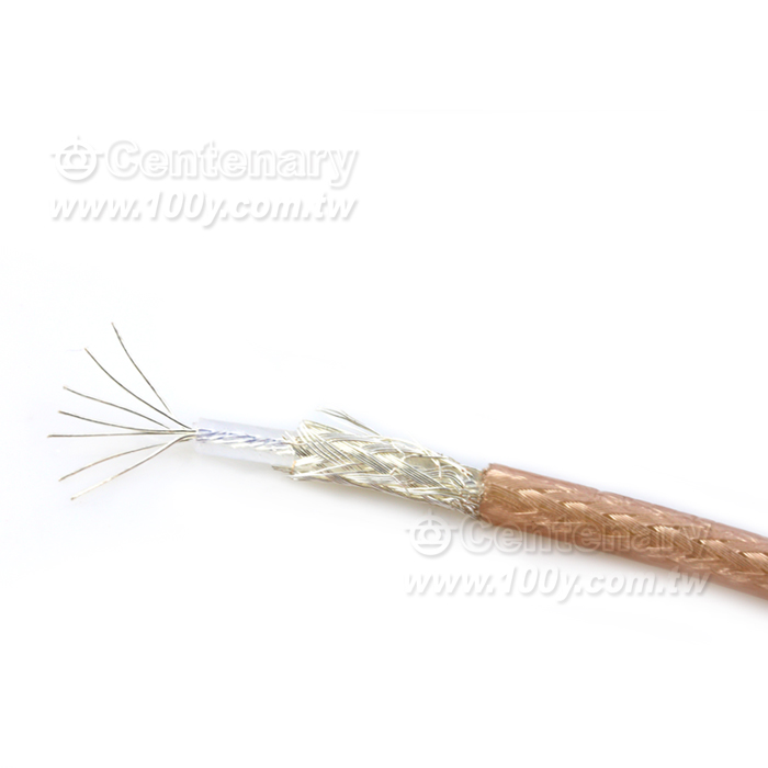 同軸電纜線 30AWG (單編織網)7/0.102mm - 89313 產品圖片