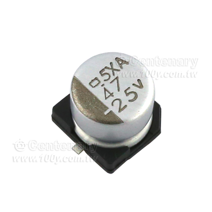 SMD電解電容 47uF/25V ±20% - 110305 產品圖片