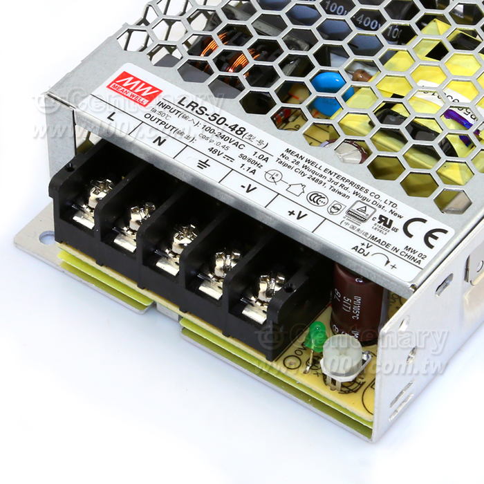 MEAN WELL_50W Single Output Switching Power Supply - 109711 Product Image