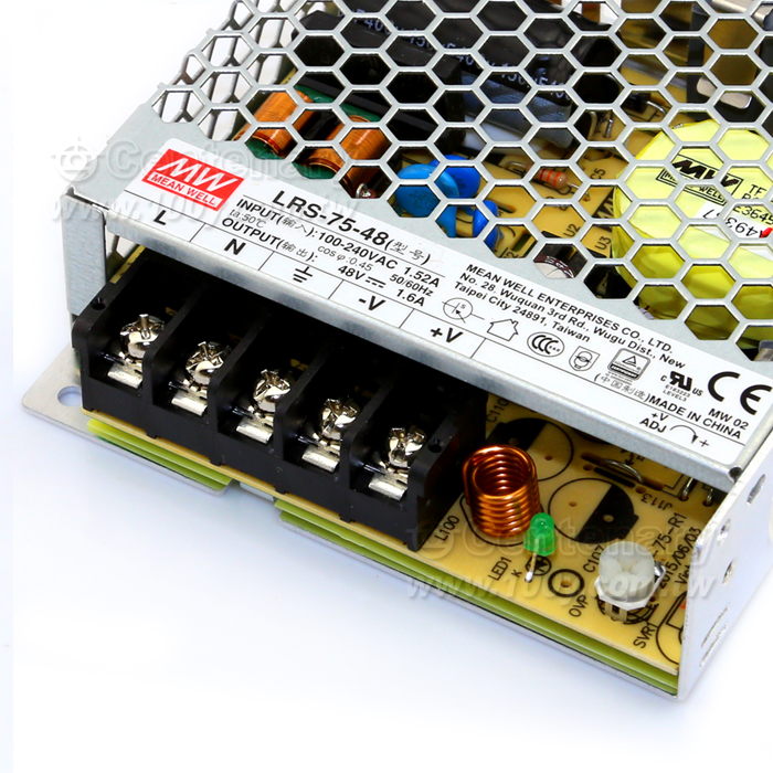 MEAN WELL_75W Single Output Switching Power Supply - 109688 Product Image