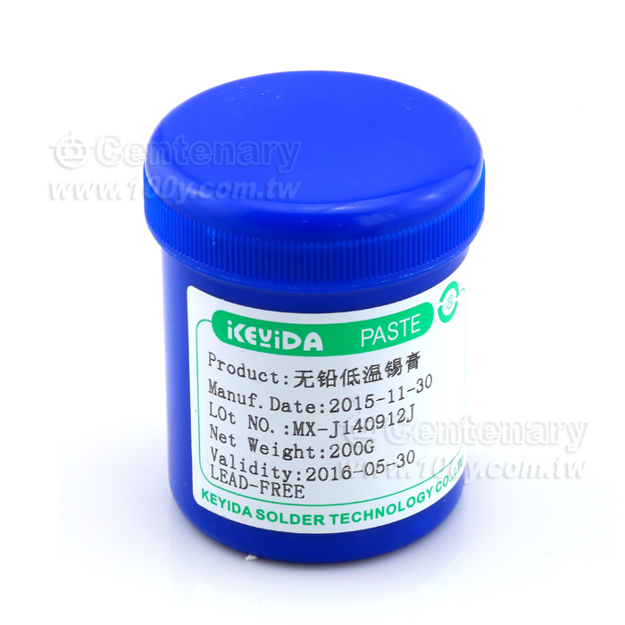 錫膏 熔點:138℃ 500g - 114812 產品圖片
