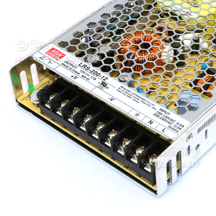 MEAN WELL_200W Single Output Switching Power Supply - 102724 Product Image