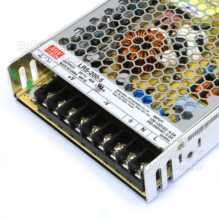 MEAN WELL_200W Single Output Switching Power Supply - 102723 Product Image