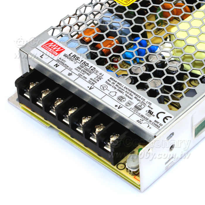 MEAN WELL_150W Single Output Switching Power Supply - 109421 Product Image