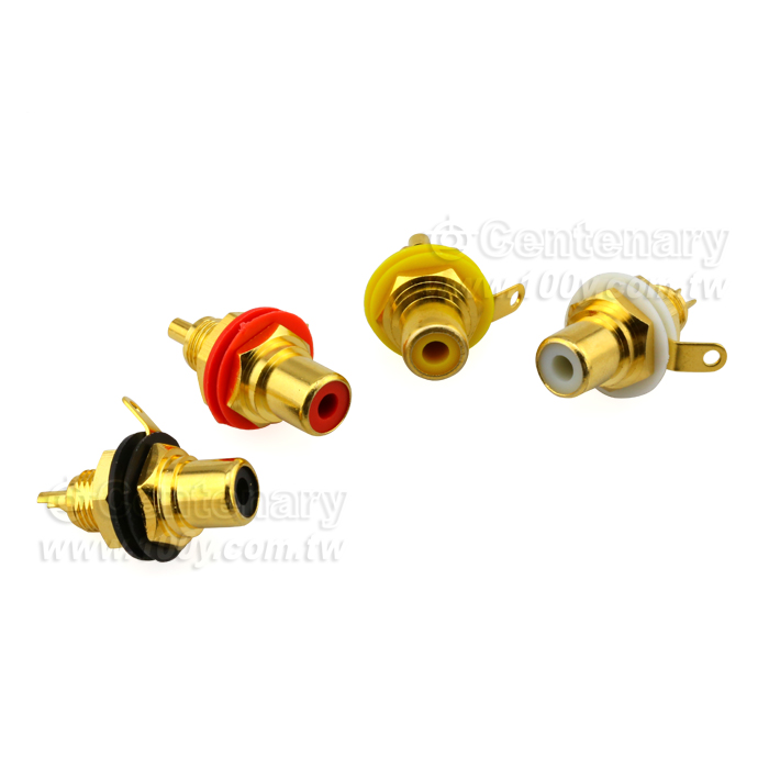 RCA Plug Connector-Gold Flash - 110422 Product Image