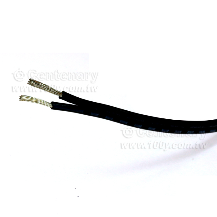 黑印白條平行線 22AWG*2C - 110179 產品圖片