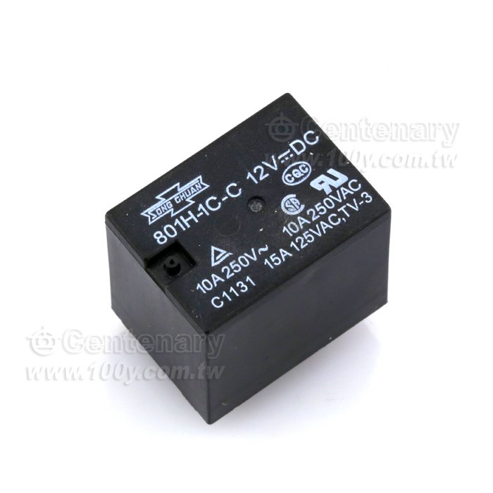 PCB繼電器 12VDC - 110604 產品圖片