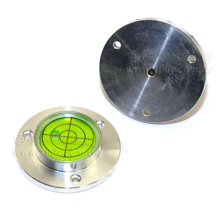 金屬萬嚮水准器直徑銀白色 - 106164 產品圖片