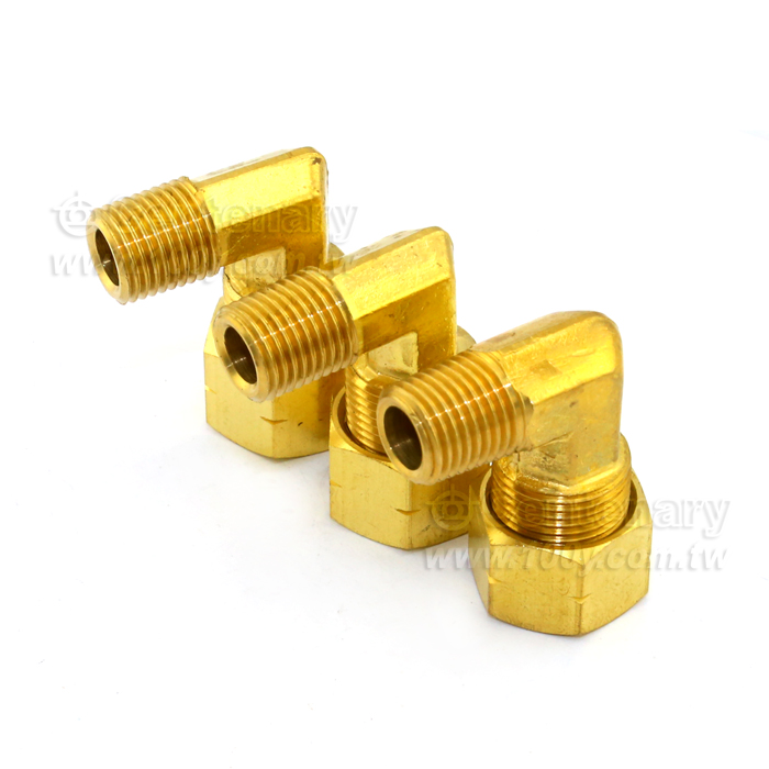 1/4T*1/2S Bay Tongren Style Brass Fitting - 106680 Product Image