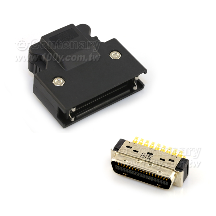 MDR Solder Plug 36Pins + 外殼壓扣式 - 110634 Product Image