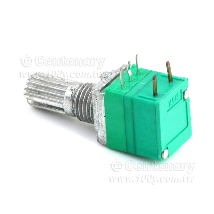 單聯帶開關電位器 5Kohm ±20% - 106915 產品圖片