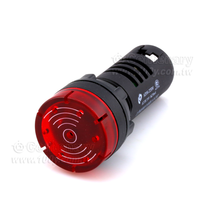 22mm LED 閃光蜂鳴指示燈 24V - 110908 產品圖片