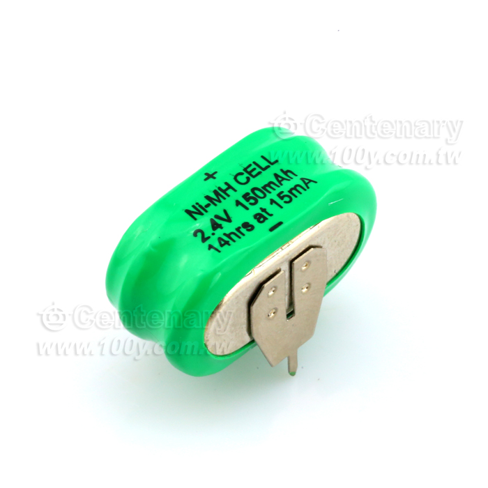 鎳氫充電池 2.4V/150mAh - 111056 產品圖片