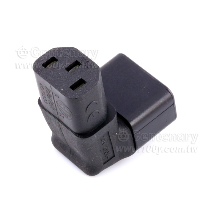 Right Angle 90 Degrees Font Product Conversion Plug - 111104 Product Image