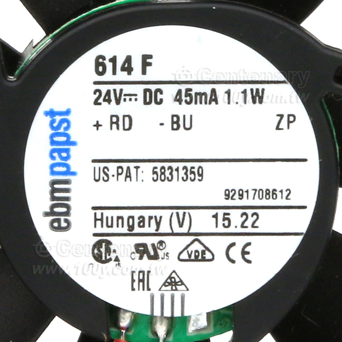 EBM-PAPST_DC FAN - 111184 Product Image
