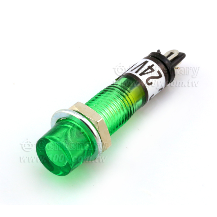 綠色指示燈12V-12mm - 8854 產品圖片