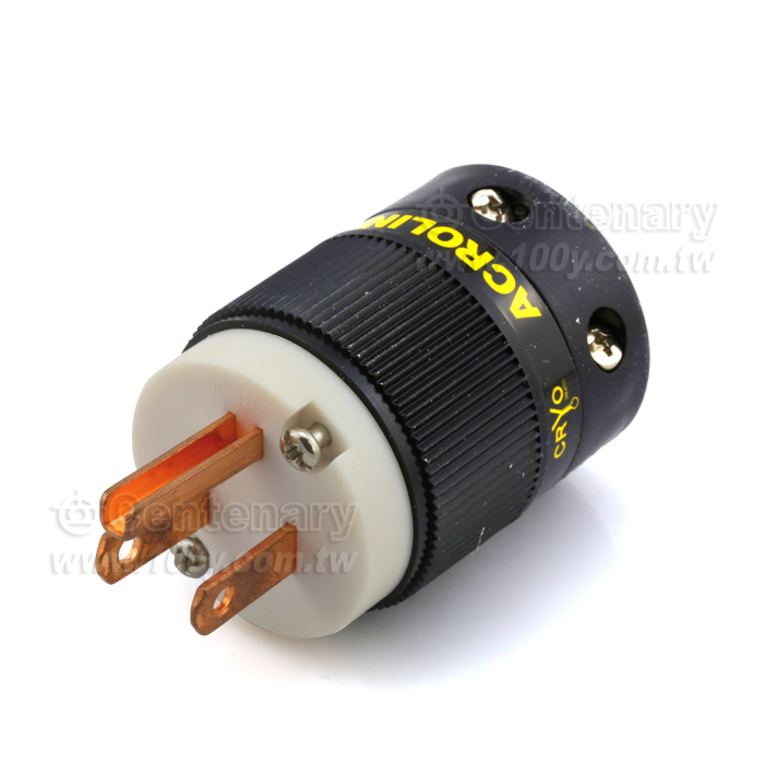 ACROLINK_Pure Copper Power Male Plug - 111389 Product Image