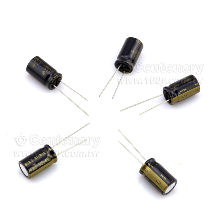 音頻SILMIC II  100uF/25V ±20%【無鉛】 - 61249 產品圖片
