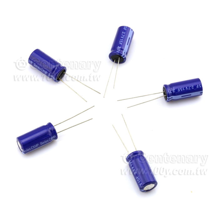 法拉電容 10F/2.7V 10*25mm - 115886 產品圖片
