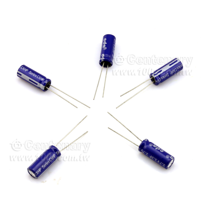 法拉電容 3.3F/2.7V 8*20mm - 111863 產品圖片
