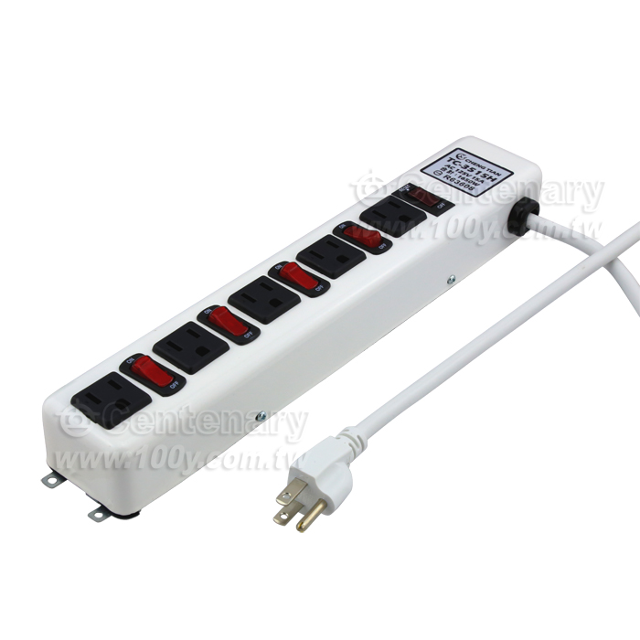 5P AC Switch Power Strips - 111505 Product Image