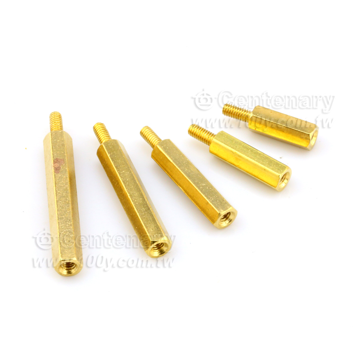 六角銅柱 M2*15+4mm - 133682 產品圖片