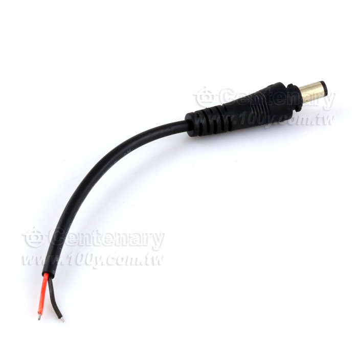 DC Male Locking Plug Wire - 112022 Product Image