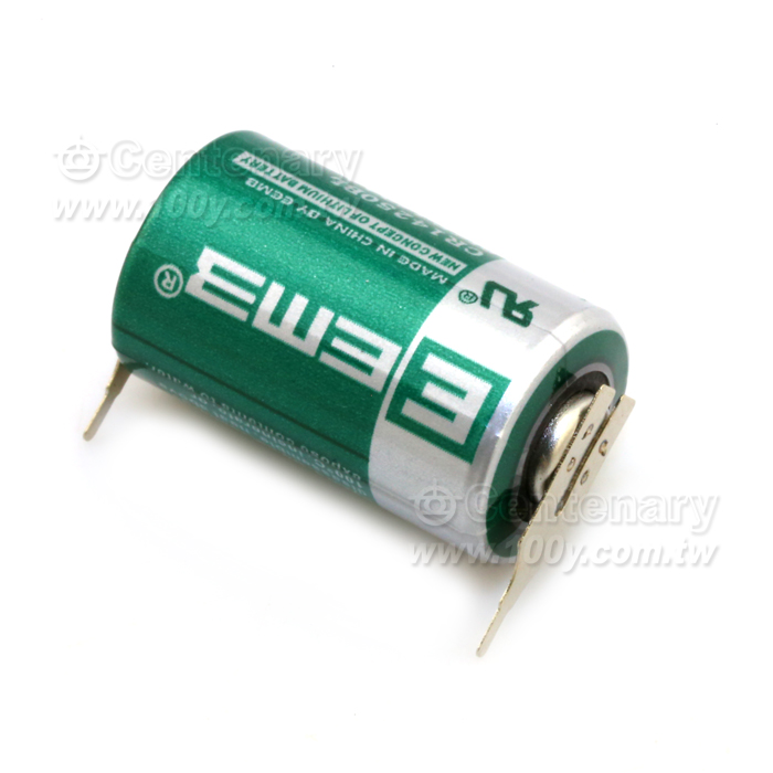 3V 900mAh鋰二氧化錳柱式電池 - 51809 產品圖片