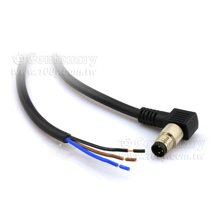 4P Male M8 Sensor Waterproof Cable - 112158 Product Image